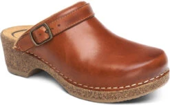 Aetrex Women's Beckie Cork Clog -Englins Fine Footwear Store aetrex womens beckie cork clog cognac lc204w 43484.1758916954