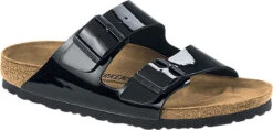 Birkenstock Arizona -Englins Fine Footwear Store birkenstock arizona black birko flor patent 1005292 78920.1746646292