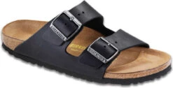 Birkenstock Arizona Soft Footbed -Englins Fine Footwear Store birkenstock arizona soft footbed black oiled leather 752481 85889.1700929794