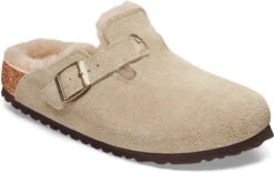 Birkenstock Boston Shearling Lined 14 Birkenstock Boston Shearling Lined -Englins Fine Footwear Store birkenstock boston shearling taupe sandcastle suede 1028299 88062.1732657156