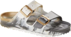 Birkenstock Children's Arizona Essentials -Englins Fine Footwear Store birkenstock childrens arizona essentials metallic gold multi eva 1022947 61897.1686260705