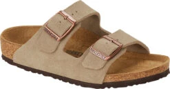 Birkenstock Children's Arizona -Englins Fine Footwear Store birkenstock childrens arizona taupe suede 1021704 20528.1686246146