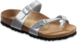 Birkenstock Children's Mayari -Englins Fine Footwear Store birkenstock childrens mayari silver birko flor 1014178 36458.1644286995