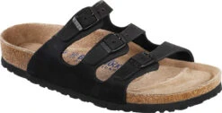 Birkenstock Women's Florida Soft Footbed -Englins Fine Footwear Store birkenstock florida soft footbed black oiled leather 1011445 92805.1585835172