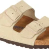 Birkenstock Arizona Soft Footbed -Englins Fine Footwear Store birkenstock unisex arizona soft footbed almond suede 1021462 52144.1700929794