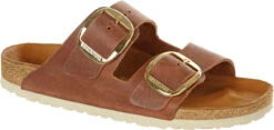 Birkenstock Women's Arizona Big Buckle -Englins Fine Footwear Store birkenstock womens arizona big buckle cognac oiled leather 1011072 50774.1645836298