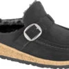 Birkenstock Women's Buckley Shearling -Englins Fine Footwear Store birkenstock womens buckley shearling black suede 1018126 90383.1758314436