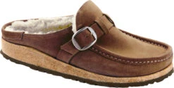 Birkenstock Women's Buckley Shearling -Englins Fine Footwear Store birkenstock womens buckley shearling tea suede 1018127 53941.1758314436