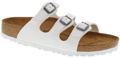 Birkenstock Women's Florida -Englins Fine Footwear Store birkenstock womens florida white birko flor 101706 22942.1619809878