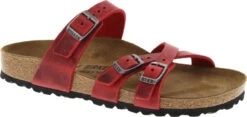 Birkenstock Women's Franca -Englins Fine Footwear Store birkenstock womens franca fire red oiled leather 1017131 76925.1657908582