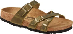 Birkenstock Women's Franca -Englins Fine Footwear Store birkenstock womens franca green olive oiled leather 1023310 80002.1657908582