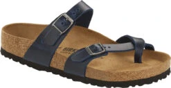 Birkenstock Women's Mayari -Englins Fine Footwear Store birkenstock womens mayari blue oiled leather 1019658 81115.1657899292