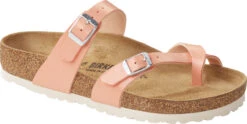Birkenstock Women's Mayari -Englins Fine Footwear Store birkenstock womens mayari graceful coral peach birko flor 1022832 96662.1657899293