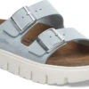 Birkenstock Women's Papillio Arizona Chunky -Englins Fine Footwear Store birkenstock womens papillio arizona chunky baby blue suede 10291413 89461.1746711727