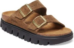 Birkenstock Women's Papillio Arizona Chunky -Englins Fine Footwear Store birkenstock womens papillio arizona chunky dark tea suede 1028389 93277.1746711727