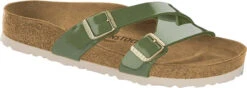 Birkenstock Women's Yao 14 Birkenstock Women's Yao -Englins Fine Footwear Store birkenstock womens yao khaki patent birko flor 1013532 22228.1553730826