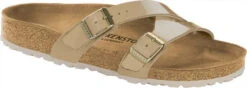 Birkenstock Women's Yao 18 Birkenstock Women's Yao -Englins Fine Footwear Store birkenstock womens yao sand patent birko flor 1013549 30455.1553730826