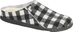 Birkenstock Children's Zermatt Shearling -Englins Fine Footwear Store birkenstock womens zermatt shearling plaid white natural 1020946 16020.1638374328