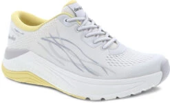 Dansko Pace -Englins Fine Footwear Store dankso womens pace white yellow mesh 4205011717 77180.1651793268