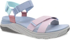 Dansko Racquel -Englins Fine Footwear Store dansko womens racquel sky multi webbing 4915099400 28209.1677526784