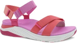 Dansko Racquel -Englins Fine Footwear Store dansko womens racquel strawberry multi webbing 4915264800 75841.1677526784