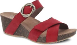 Dansko Susie -Englins Fine Footwear Store dansko womens susie red milled nubuck 3420040300 63913.1645627356