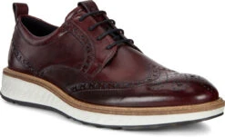 ECCO Men's ST.1 Hybrid Brogue -Englins Fine Footwear Store ecco mens st 1 hybrid brogue natural 83642401480 77526.1595365354