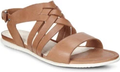ECCO Women's Touch Braided Sandal -Englins Fine Footwear Store ecco women touch braided sandal whisky 26611302283 22777.1491485100