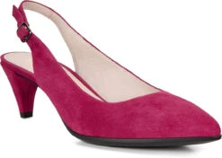 ECCO Women's Shape 45 Pointy Sleek Slingback Pump -Englins Fine Footwear Store ecco womens shape 45 pointy sleek slingback pump sangria 26444305422 81286.1585006343