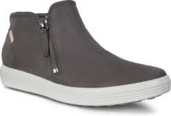 ECCO Women's Soft 7 Low Bootie -Englins Fine Footwear Store ecco womens soft 7 low bootie dark shadow 43024302602 25938.1701992142