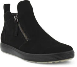 ECCO Women's Soft 7 Zip Bootie 8 ECCO Women's Soft 7 Zip Bootie -Englins Fine Footwear Store ecco womens soft 7 zip bootie black 47031351052 12539.1642784707