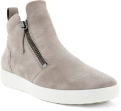 ECCO Women's Soft 7 Zip Bootie 11 ECCO Women's Soft 7 Zip Bootie -Englins Fine Footwear Store ecco womens soft 7 zip bootie warm grey 47031302375 74109.1642784709