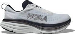 Hoka Men's Bondi 8 -Englins Fine Footwear Store hoka mens bondi 8 white black 1123203 wblc 05857.1745426713