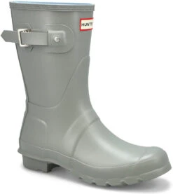 Hunter Women's Original Short Rain Boot -Englins Fine Footwear Store hunter womens original short rain boot tundra grey wfs1000rma tdg 67048.1637275269