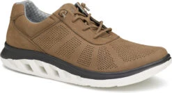 Johnston & Murphy Activate U-Throat -Englins Fine Footwear Store johnston murphy mens activate u throat light brown nubuck 25 9336 91915.1713559573