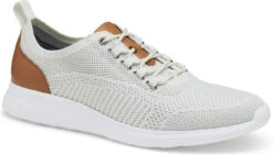 Johnston & Murphy Amherst Knit U-Throat -Englins Fine Footwear Store johnston murphy mens amherst knit u throat off white knit 25 8540 08902.1700845736