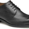 Johnston & Murphy Danridge Wingtip -Englins Fine Footwear Store johnston murphy mens danridge wingtip black full grain 15 8017 25549.1664812097