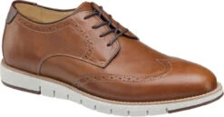 Johnston & Murphy Martell Wingtip -Englins Fine Footwear Store johnston murphy mens martell wingtip tan full grain 27 1746 14667.1620271667