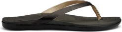 OluKai Women's Ho'opio Leather -Englins Fine Footwear Store olukai womens hoopio leather onyx black 20290 ox40 00918.1624564822
