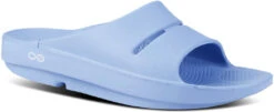 Oofos OOahh Slide Sandal -Englins Fine Footwear Store oofos ooahh slide sandal neptune blue 1100neptun 97981.1744053960