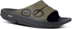 Oofos OOahh Sport Slide -Englins Fine Footwear Store oofos ooahh sport slide tactical green 1500tacgrn 92883.1744054090