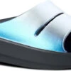 Oofos Women's OOahh Luxe Slide Sandal 2 Oofos Women's OOahh Luxe Slide Sandal -Englins Fine Footwear Store oofos womens ooahh luxe slide sandal frost 1101blkfrst 52115.1744393259