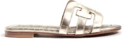 Sam Edelman Women's Bay Slide -Englins Fine Footwear Store sam edelman womens bay slide light gold leather f6992l3903 95968.1656454934