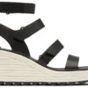 Sorel Women's Cameron Multi Strap Wedge Sandal -Englins Fine Footwear Store sorel womens cameron multi strap wedge sandal black chalk 1999191010 56364.1646326550