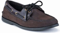 Sperry Men's Authentic Original Boat Shoe -Englins Fine Footwear Store sperry mens authentic original brown buc brown 0195412 76949.1494591727