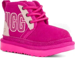 UGG Kids Neumel Graphic Outline -Englins Fine Footwear Store ugg childrens kids neumel graphic outline pink multi 1130787k pkmu 69681.1662609722