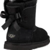 UGG Kids Mini Bailey Bow II -Englins Fine Footwear Store ugg childrens mini bailey bow ii black 1017397k blk 91221.1668092920