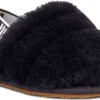 UGG Toddlers Fluff Yeah Slide -Englins Fine Footwear Store ugg childrens toddlers fluff yeah slide black 1098579t blk 37915.1651776272