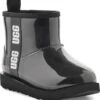 UGG Big Kids Classic Clear Mini II -Englins Fine Footwear Store ugg kids classic clear mini 2 black 1112386k blk 07184.1656432983
