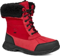 UGG Men's Butte -Englins Fine Footwear Store ugg mens butte samba red black 1130809 srbck 45792.1667486529